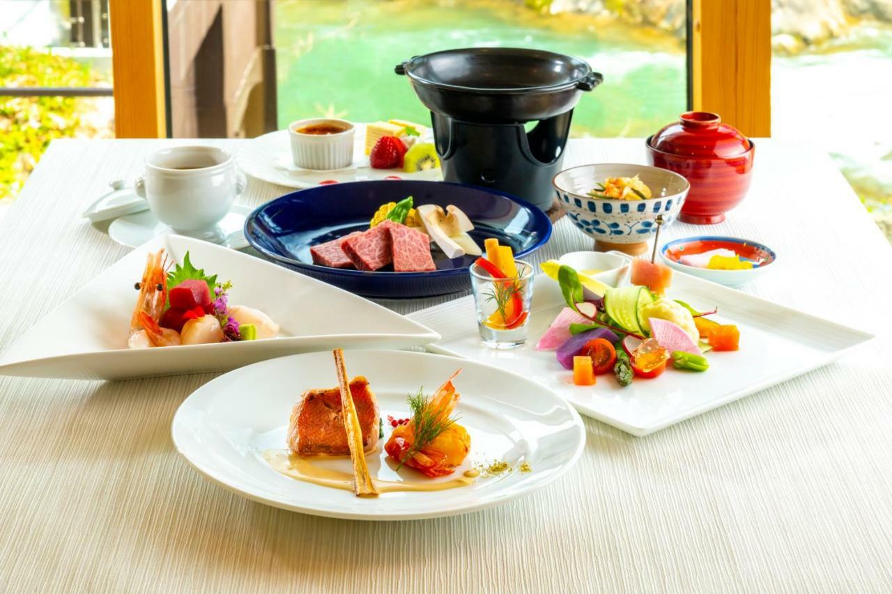 Shikishima Jozankei Bettei Hotell Sapporo Eksteriør bilde